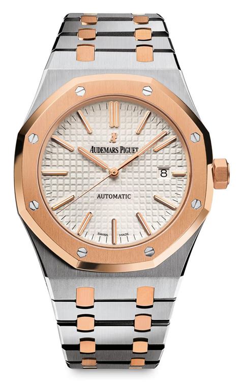 audemars piguet 2 tone|Audemars Piguet royal oak silver.